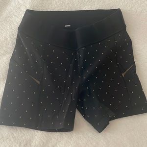 Black lululemon shorts